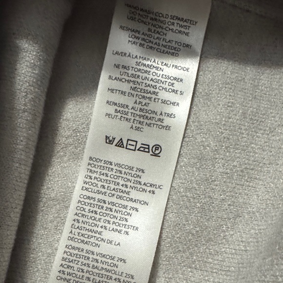 Maeve Oversized Cropped Turtleneck Sweater - Picture 6 of 7